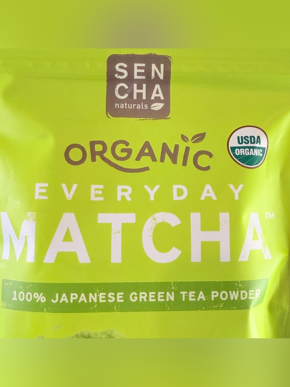🆕 Sencha Naturals Organic Everyday Matcha 12 oz Japanese Green Tea 🍵 Sealed - Picture 4 of 13